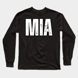 Mia Name Gift Birthday Holiday Anniversary Long Sleeve T-Shirt